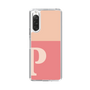 Slim Protection Case［ Original - initial two tone - P pink ］
