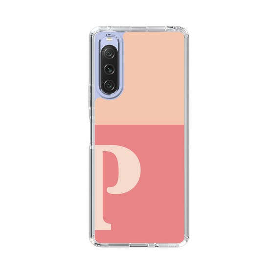 Slim Protection Case［ Original - initial two tone - P pink ］