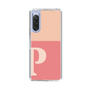 Slim Protection Case［ Original - initial two tone - P pink ］