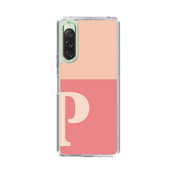 Slim Protection Case［ Original - initial two tone - P pink ］