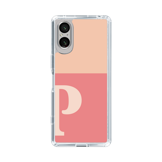 Slim Protection Case［ Original - initial two tone - P pink ］