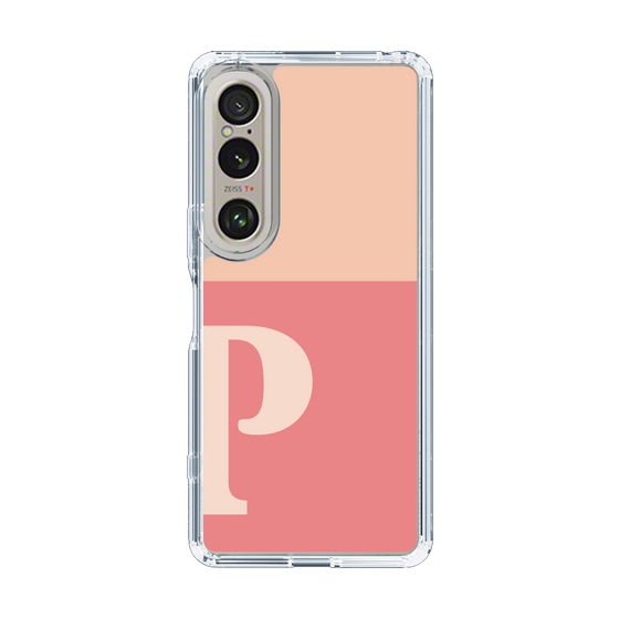 Slim Protection Case［ Original - initial two tone - P pink ］