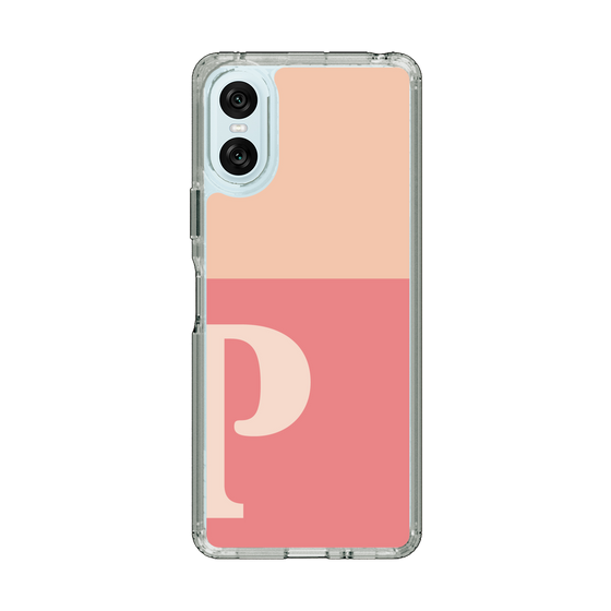Slim Protection Case［ Original - initial two tone - P pink ］