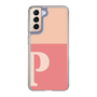 Slim Protection Case［ Original - initial two tone - P pink ］