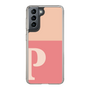 Slim Protection Case［ Original - initial two tone - P pink ］