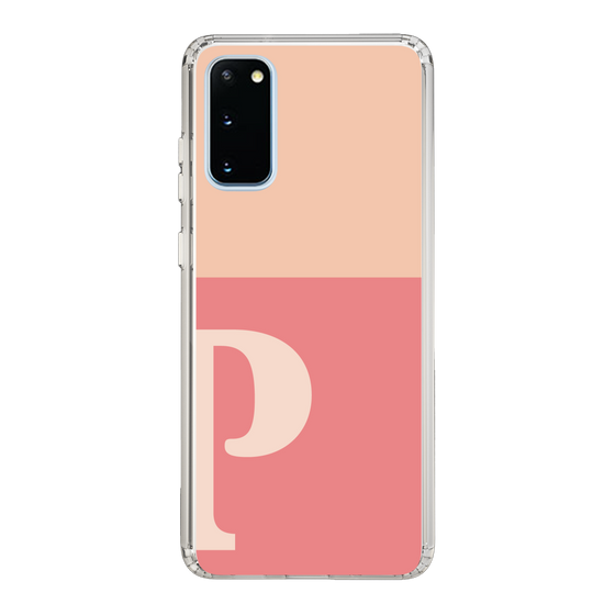Slim Protection Case［ Original - initial two tone - P pink ］