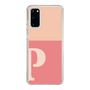Slim Protection Case［ Original - initial two tone - P pink ］