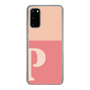 Slim Protection Case［ Original - initial two tone - P pink ］