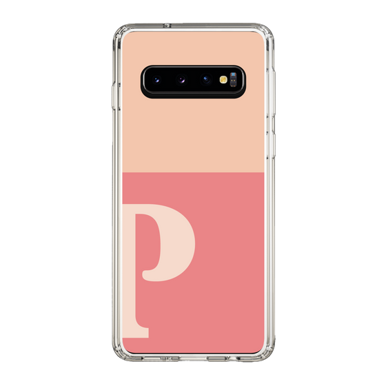 Slim Protection Case［ Original - initial two tone - P pink ］