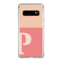 Slim Protection Case［ Original - initial two tone - P pink ］