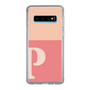 Slim Protection Case［ Original - initial two tone - P pink ］