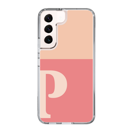 Slim Protection Case［ Original - initial two tone - P pink ］