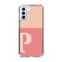Slim Protection Case［ Original - initial two tone - P pink ］