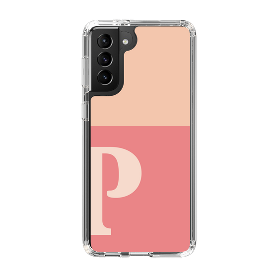 Slim Protection Case［ Original - initial two tone - P pink ］