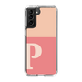Slim Protection Case［ Original - initial two tone - P pink ］