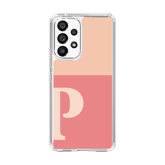 Slim Protection Case［ Original - initial two tone - P pink ］