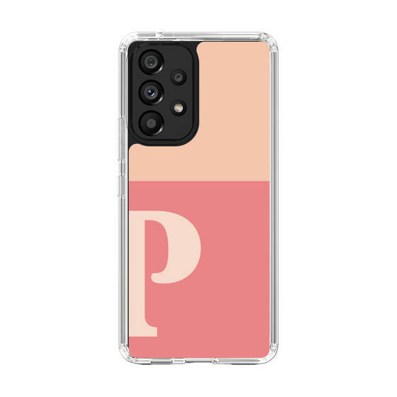 Slim Protection Case［ Original - initial two tone - P pink ］