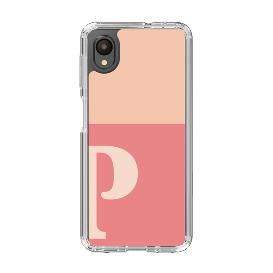 Slim Protection Case［ Original - initial two tone - P pink ］