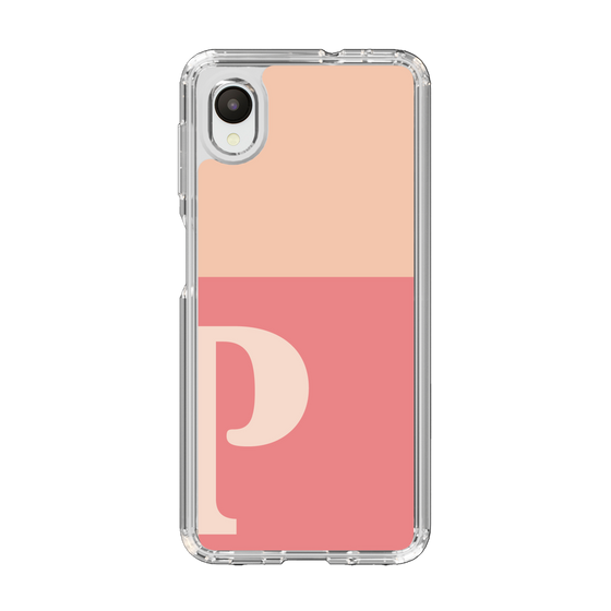 Slim Protection Case［ Original - initial two tone - P pink ］