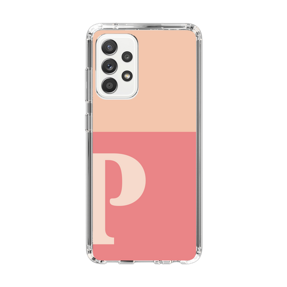 Slim Protection Case［ Original - initial two tone - P pink ］