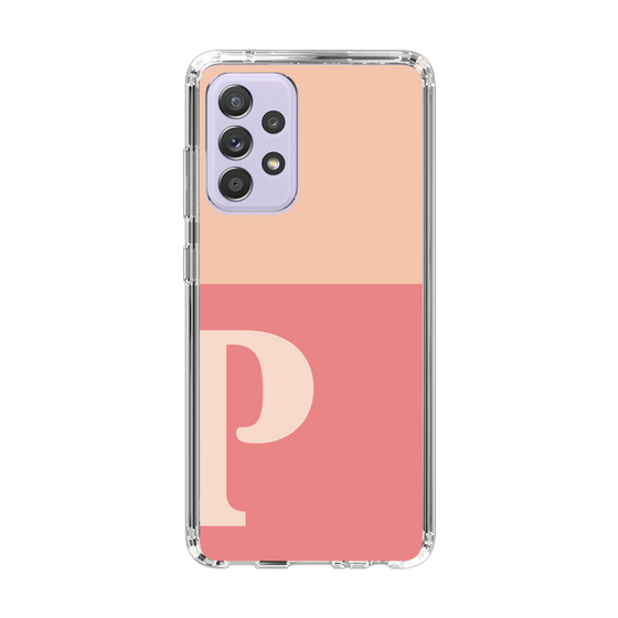 Slim Protection Case［ Original - initial two tone - P pink ］