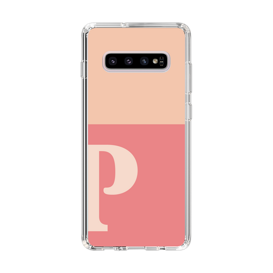 Slim Protection Case［ Original - initial two tone - P pink ］