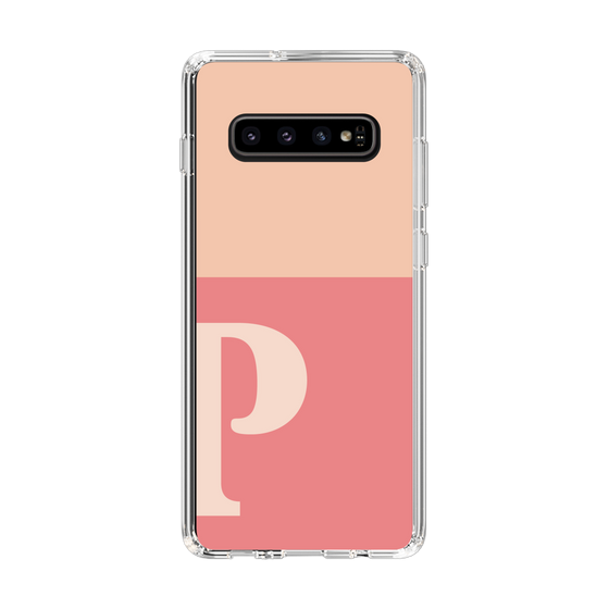 Slim Protection Case［ Original - initial two tone - P pink ］