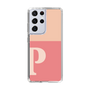 Slim Protection Case［ Original - initial two tone - P pink ］