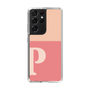Slim Protection Case［ Original - initial two tone - P pink ］