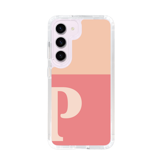 Slim Protection Case［ Original - initial two tone - P pink ］