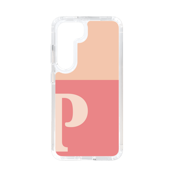 Slim Protection Case［ Original - initial two tone - P pink ］