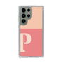 Slim Protection Case［ Original - initial two tone - P pink ］