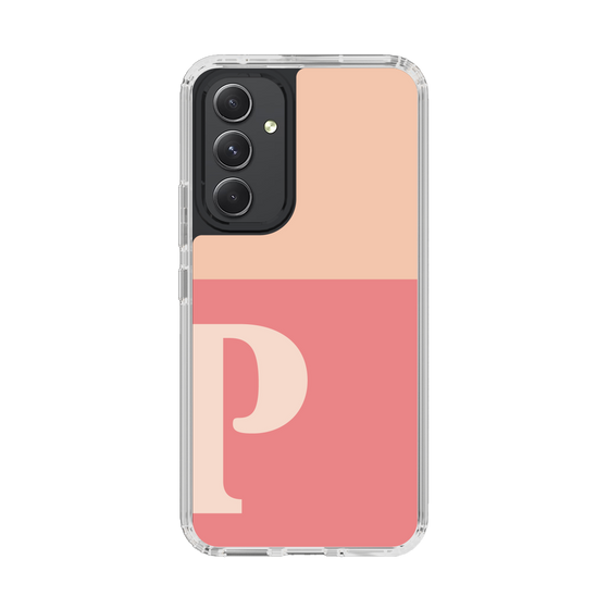 Slim Protection Case［ Original - initial two tone - P pink ］