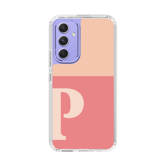 Slim Protection Case［ Original - initial two tone - P pink ］