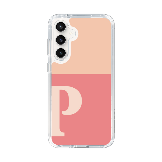 Slim Protection Case［ Original - initial two tone - P pink ］