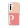 Slim Protection Case［ Original - initial two tone - P pink ］