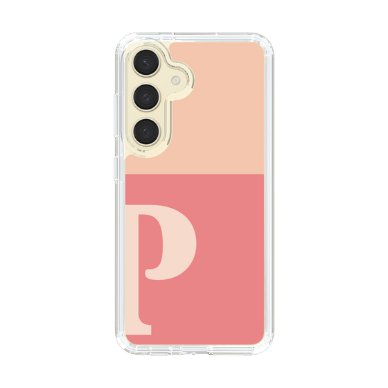 Slim Protection Case［ Original - initial two tone - P pink ］