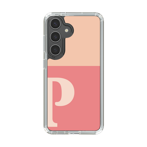 Slim Protection Case［ Original - initial two tone - P pink ］