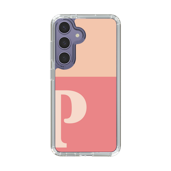 Slim Protection Case［ Original - initial two tone - P pink ］