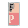 Slim Protection Case［ Original - initial two tone - P pink ］