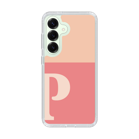 Slim Protection Case［ Original - initial two tone - P pink ］