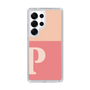Slim Protection Case［ Original - initial two tone - P pink ］