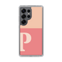Slim Protection Case［ Original - initial two tone - P pink ］