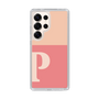 Slim Protection Case［ Original - initial two tone - P pink ］