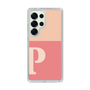 Slim Protection Case［ Original - initial two tone - P pink ］