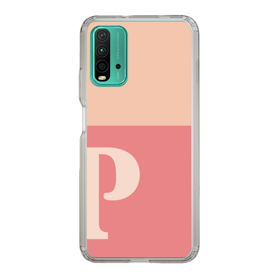 Slim Protection Case［ Original - initial two tone - P pink ］