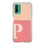 Slim Protection Case［ Original - initial two tone - P pink ］