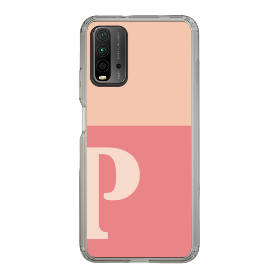 Slim Protection Case［ Original - initial two tone - P pink ］