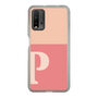 Slim Protection Case［ Original - initial two tone - P pink ］