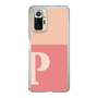 Slim Protection Case［ Original - initial two tone - P pink ］